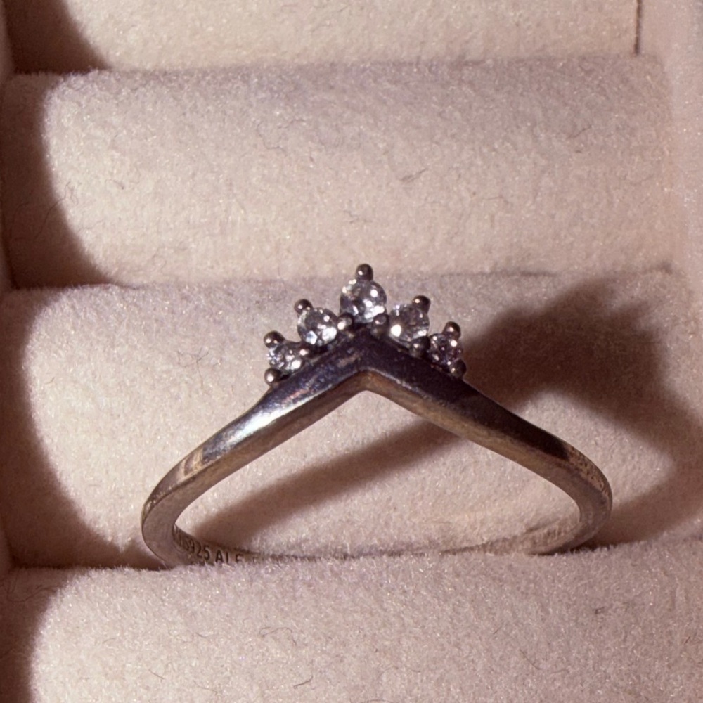 Pandora Silver Tiara Ring